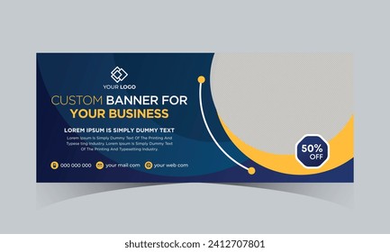 Abstract banner design web template. Gradient cover header background for website design, Social Media Cover ads banner, flyer, invitation card, annual report, backdrop, brochure, poster