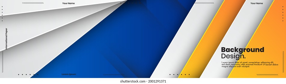 Abstract banner design web templates, horizontal header web banner. Modern abstract cover header background for website design, Social Media Cover advertising banner, flyer, invitation card