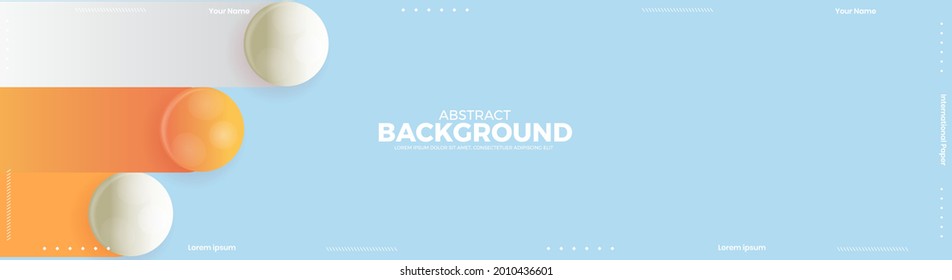 Abstract banner design web templates, horizontal header web banner. Modern abstract cover header background for website design, Social Media Cover advertising banner, flyer, invitation card