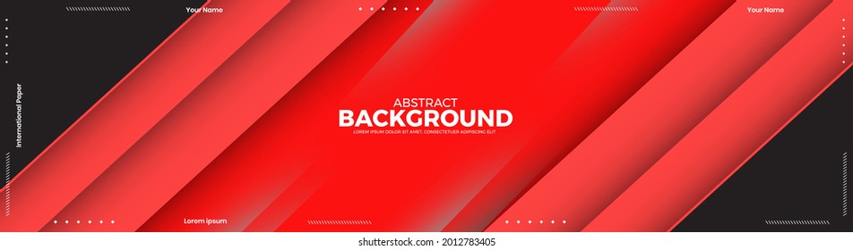 Abstract banner design web templates, horizontal header web banner. Modern abstract cover header background for website design, Social Media Cover advertising banner, flyer, invitation card