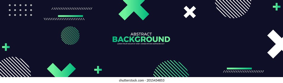 Abstract banner design web templates, horizontal header web banner. Modern abstract cover header background for website design, Social Media Cover advertising banner, flyer, invitation card