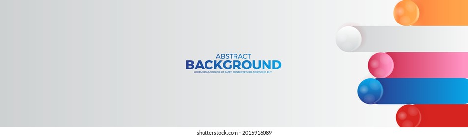 Abstrakte Banner Design Web-Vorlagen, horizontale Header Web-Banner. Modernes abstraktes Titelhintergrund für Website-Design, Werbebanner für Social Media-Cover, Flyer, Einladungskarte