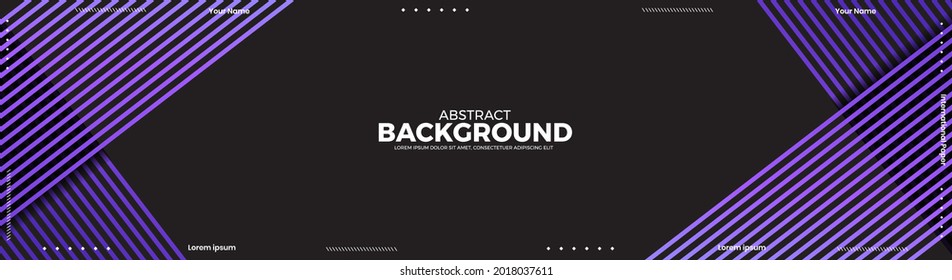 Resumen de plantillas web de diseño de banners, banner web de cabecera horizontal. Fondo de encabezado de portada abstracto moderno para diseño de sitios web, banner publicitario de cobertura de medios sociales, volante, tarjeta de invitación