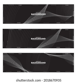 Abstract banner design web templates, horizontal header web banner. Modern abstract cover header background for website design, Social Media Cover advertising banner, flyer, invitation card
