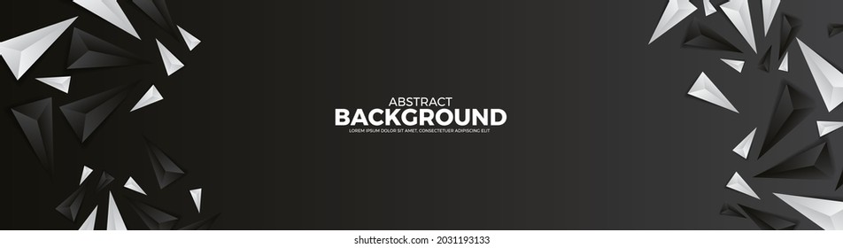 Abstract banner design web templates, horizontal header web banner. Modern abstract cover header background for website design, Social Media Cover advertising banner, flyer, invitation card