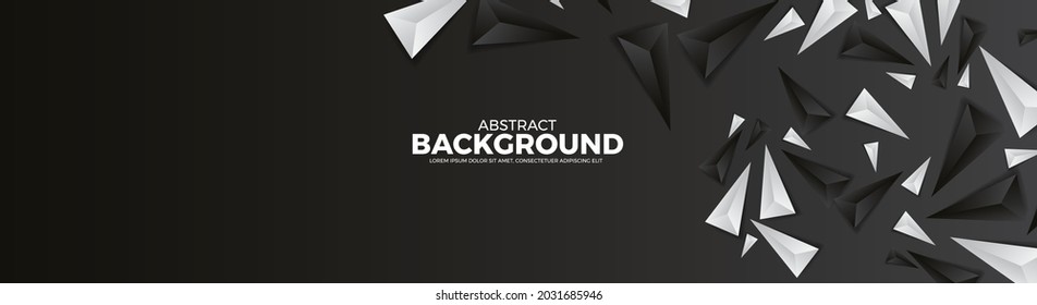 Abstract banner design web templates, horizontal header web banner. Modern abstract cover header background for website design, Social Media Cover advertising banner, flyer, invitation card