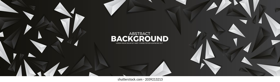 Abstract banner design web templates, horizontal header web banner. Modern abstract cover header background for website design, Social Media Cover advertising banner, flyer, invitation card
