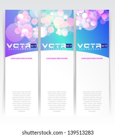 Abstract Banner - eps10 Background
