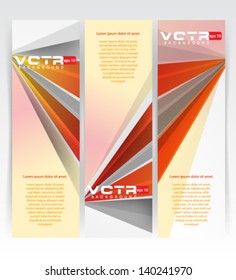 Abstract Banner - eps10 Background
