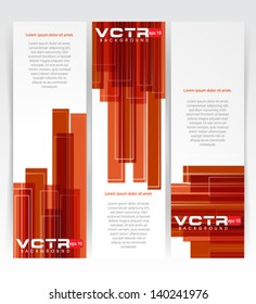 Abstract Banner - eps10 Background