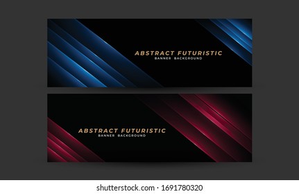 Abstract banner futuristic background, Abstract art wallpaper. Vector illustration.