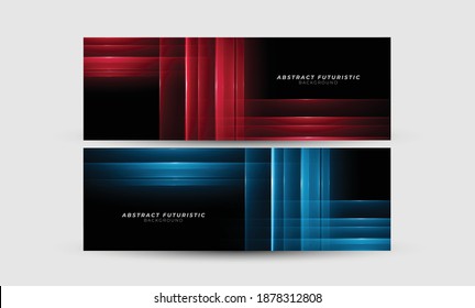 Abstract banner futuristic background, Abstract art wallpaper. Vector illustration.
