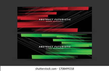 Abstract banner geometric strip pattern background, Abstract art background. Vector illustration.