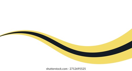 Abstractas Anuncio oro Web Anuncio ondas de Vector en colores dorados. Abstractas textura swoosh. eps10.