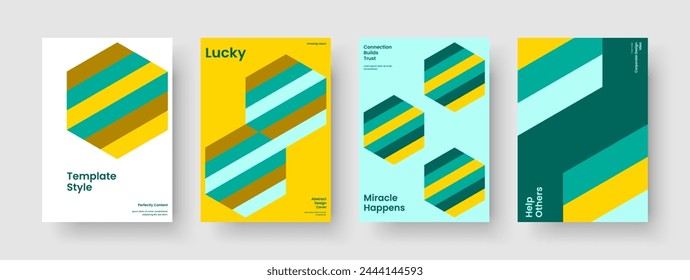 Diseño de Anuncio Abstractas. Plantilla de folleto geométrico. Diseño de volante moderno. Portada del libro. Antecedentes. Cartel. Presentación empresarial. Informe. Prospecto. Publicidad. Boletín informativo. Folleto. Portátil