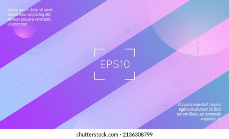 Abstract Banner. Multicolor Illustration. Pink Vibrant Poster. 3d Landing Page. Graphic Page. Geometric Flyer. Wavy Modern Layout. Fluid Website. Magenta Abstract Banner
