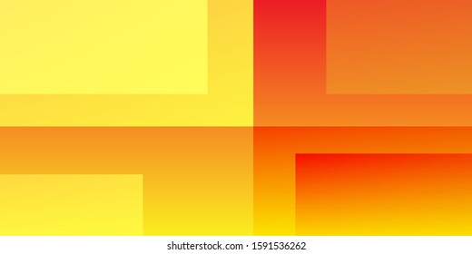 Abstract banner on background. Template with fire color vector