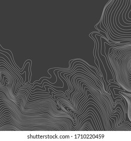 Pancarta abstracta sobre fondo gris. Elemento gráfico decorativo para tarjeta,banner,invitación,portada. Concepto de forma moderna. Plantilla abstracta de negocio. Fondo de paisaje moderno.Ilustración vectorial de material