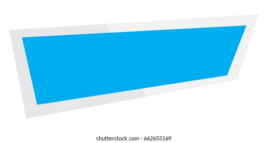 abstract banner on white background. ribbon and banner icon.
