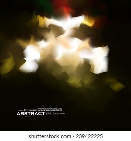 Abstract banner paints, vector background, colorful art illustration eps10