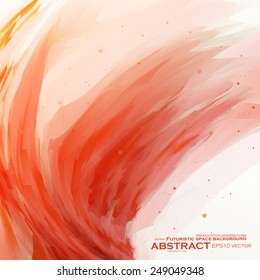 Abstract banner paints, vector background, colorful art illustration eps10