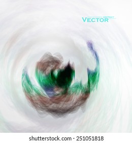 Abstract banner paints, vector background, colorful art illustration eps10