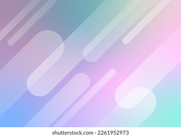 Abstract banner. Pastel banner line art layout smooth modern background. vector illustration background.