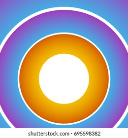 Abstract banner pattern background with round hole. Abstract pattern.