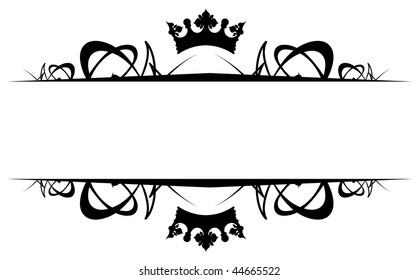 Abstract banner with place for text