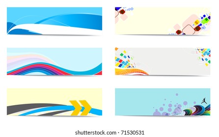 abstract banner with place for your text. vector illustration