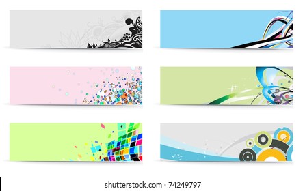 abstract banner with place for your text. vector illustration