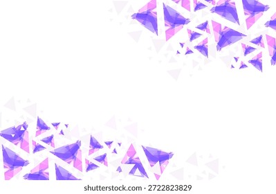 Anuncio Abstractas con polígonos y triángulos en un estilo digital moderno