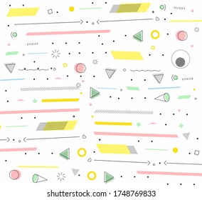 Abstract banner with Portfolio Calligraphic line art text poster with space of your text, vector illustration Design.