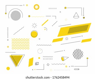 Abstract banner with Portfolio Calligraphic line art text poster with space of your text, vector illustration Design.