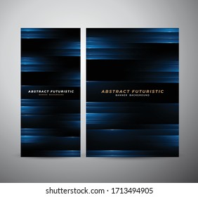 Abstract banner and poster futuristic background, Abstract art wallpaper. Vector illustration.