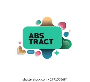 Abstract banner poster with space of your text, vector illustration Design shapes.