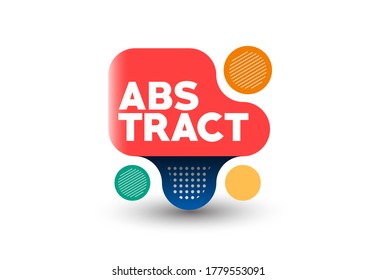 Abstract banner poster with space of your text, vector illustration Design shapes.  