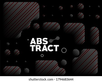 Abstract banner poster with space of your text, vector illustration Design shapes.  