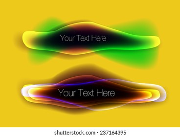 Abstract Banner Set