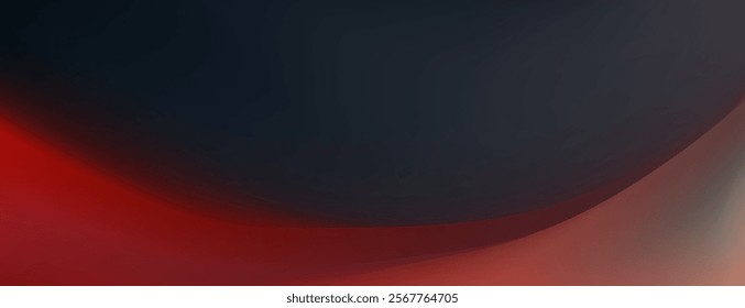  abstract banner with a soft dark red and black gradient