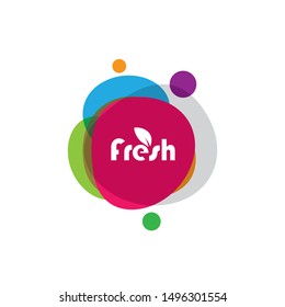 Abstract banner symbol vector icon