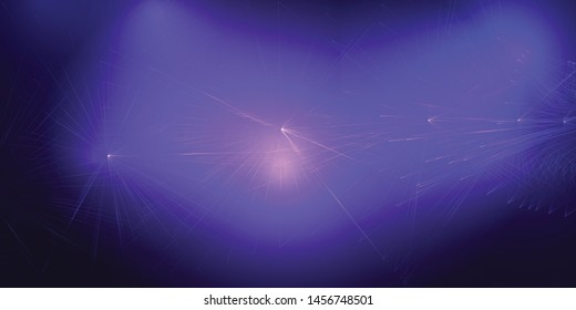 Banner abstrato com um design techno