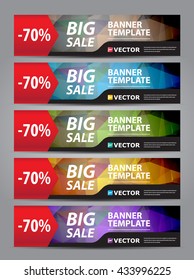 Abstract banner template