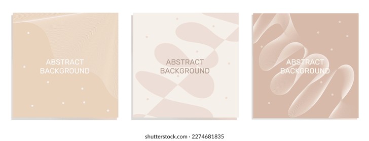 Abstract banner template with beautiful wavy lines and simple geometric shapes, modern design, abstract futuristic template, technology cards, backgrounds, flyers, wallpapers. For your design