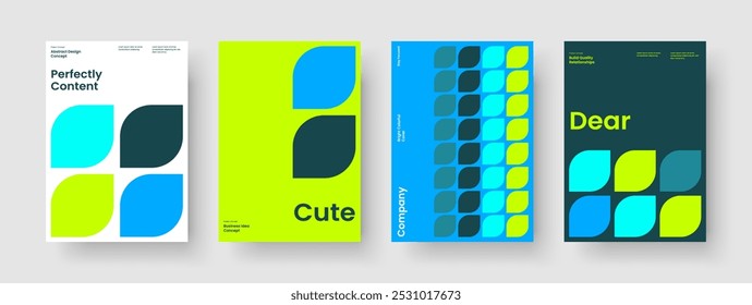 Plantilla Abstractas de Anuncio. Diseño de Flyer Creativo. Diseño de folleto geométrico. Presentación de Negocios. Informe. Cartel. Antecedentes. Portada de libro. Publicidad. Boletín informativo. Manual. Folleto. Identidad de marca