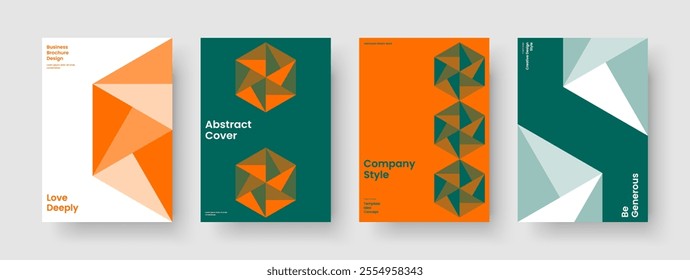 Abstract Banner Template. Geometric Flyer Design. Isolated Book Cover Layout. Business Presentation. Report. Brochure. Poster. Background. Handbill. Leaflet. Notebook. Portfolio. Advertising