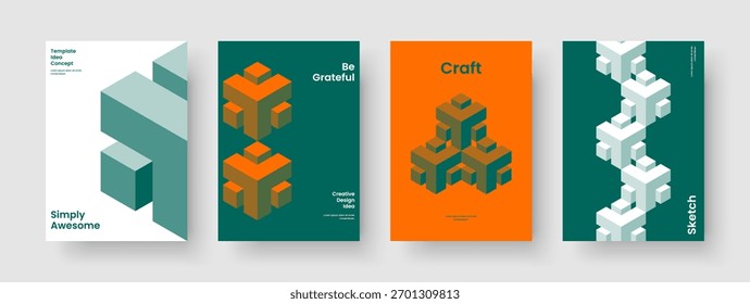 Modelo de banner abstrato. Design de Panfleto Geométrico. Layout da Capa do Livro Criativo. Histórico. Relatório. Brochura. Apresentação de negócios. Cartaz. Identidade da marca. Diário. Notebook. Revista. Publicidade