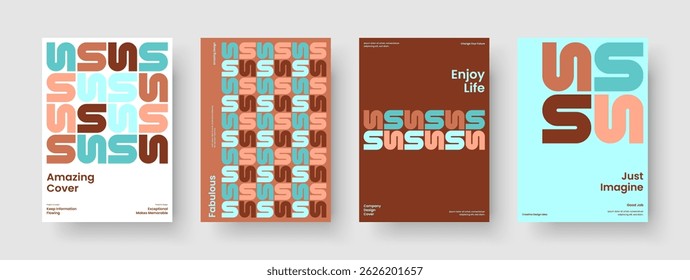 Modelo de banner abstrato. Layout De Relatório Geométrico. Design moderno de apresentação de negócios. Brochura. Cartaz. Capa de Livro. Histórico. Panfleto. Publicidade. Identidade da marca. Folheto informativo. Diário. Revista