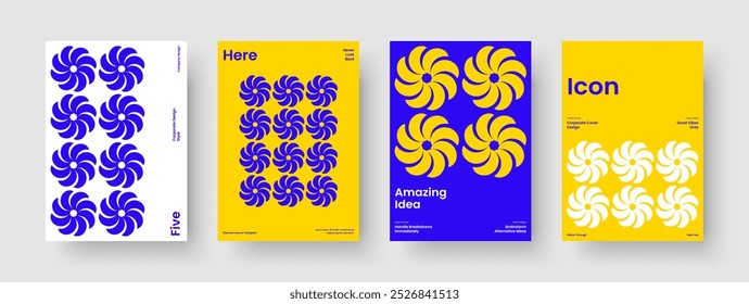 Modelo de banner abstrato. Design de plano de fundo isolado. Layout De Relatório Geométrico. Cartaz. Apresentação de negócios. Capa de Livro. Brochura. Panfleto. Boletim informativo. Identidade da marca. Catálogo. Diário. Publicidade