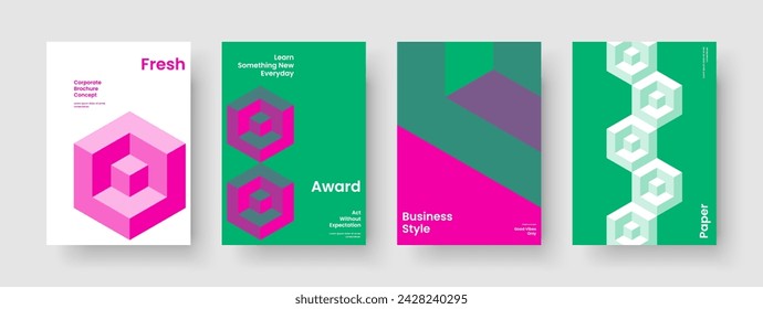 Abstrakte Bannervorlage. Isoliertes Poster-Layout. Modernes Business-Präsentationsdesign. Buchumschlag. Hintergrund. Broschüre. Flyer. Bericht. Notebook. Portfolio. In: Journal. Newsletter. Katalog. Merkblatt